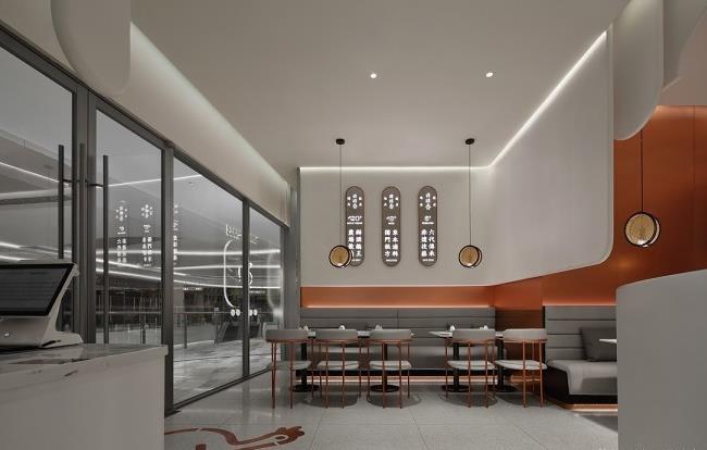 合肥潮流風(fēng)格餐廳裝修設(shè)計(jì)方案效果圖-合肥博妍裝飾公司